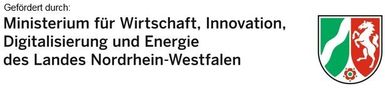Text - Gefördert durch: Ministerium für Wirtschaft, Innovation, Digitalisierung und Energie des Landes Nordrhein-Westfalen